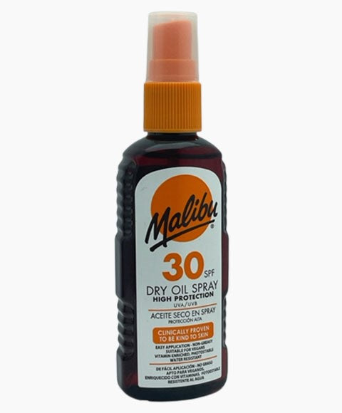 Malibu  Dry Oil Spray With SPF30