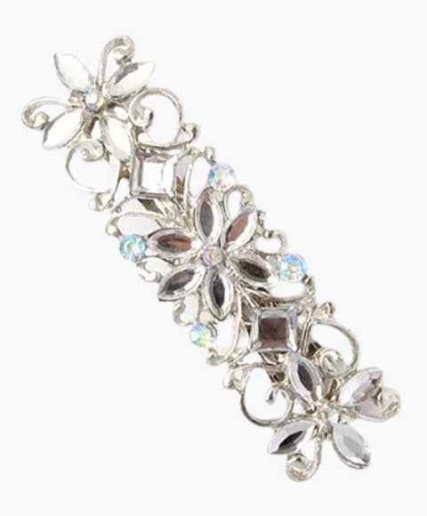 Molly And Rose Crystal Barrette 8525