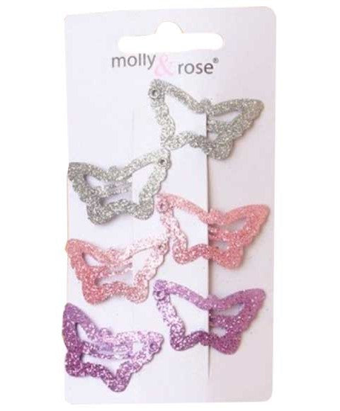 Molly And Rose  Glitter Butterfly Sleepies Assorted 6273