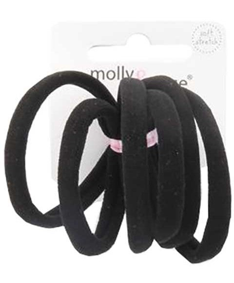 Molly And Rose  Jersey Elastic Bands Black 7953