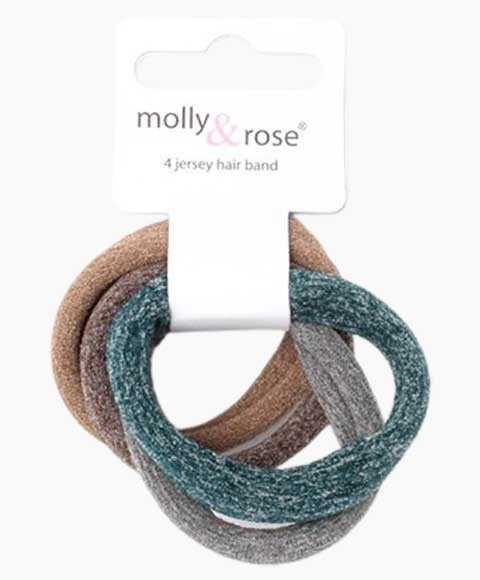 Molly And Rose Marl Jersey Elastics 7825H