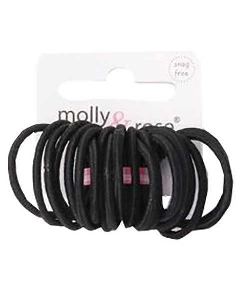 Molly And Rose  Mini Black Elastics 9924