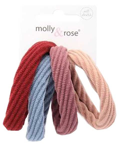 Molly And Rose Textured Elastics Autumn Mix Bands 7821