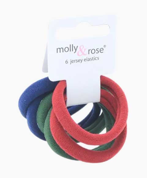 Molly And Rose Jersey Elastic Bands Assorted 8795