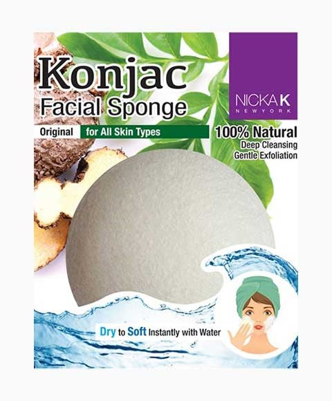 NICKA K NEWYORK NK Konjac Facial Sponge Original NS062