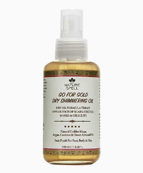 Nature Spell Go For Gold Dry Shimmering Oil