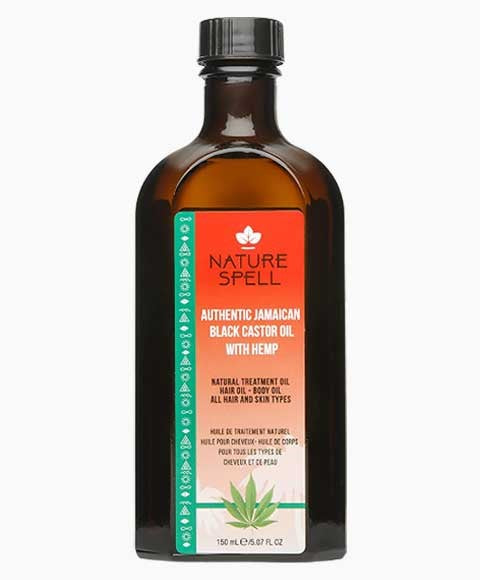 Nature Spell Authentic Jamaican Black Castor Oil With Hemp