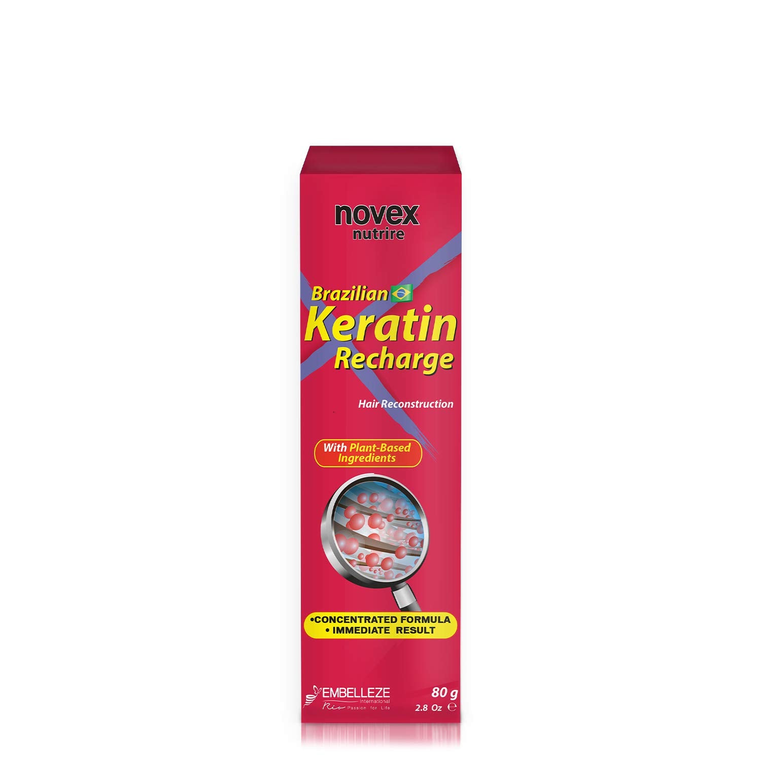 Novex Brazilian Keratin Recharge Hair Reconstruction 80g