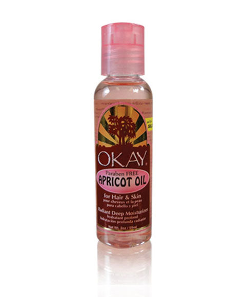 XBI OKAY Paraben Free Apricot Oil For Hair And Skin