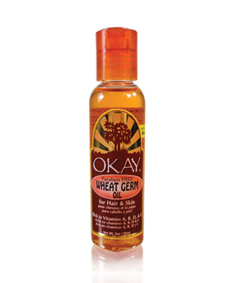 XBI OKAY Paraben Free Wheat Germ Oil For Hair And Skin