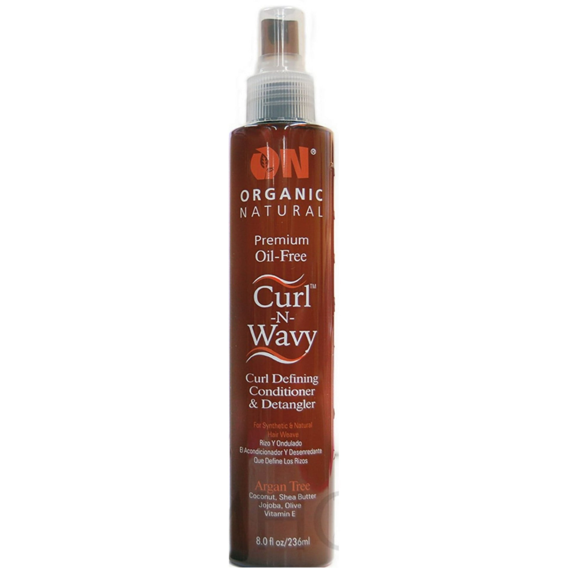 ON Natural Curl N Wavy Argan Tree Curl Defining Conditioner Detangler 236ml