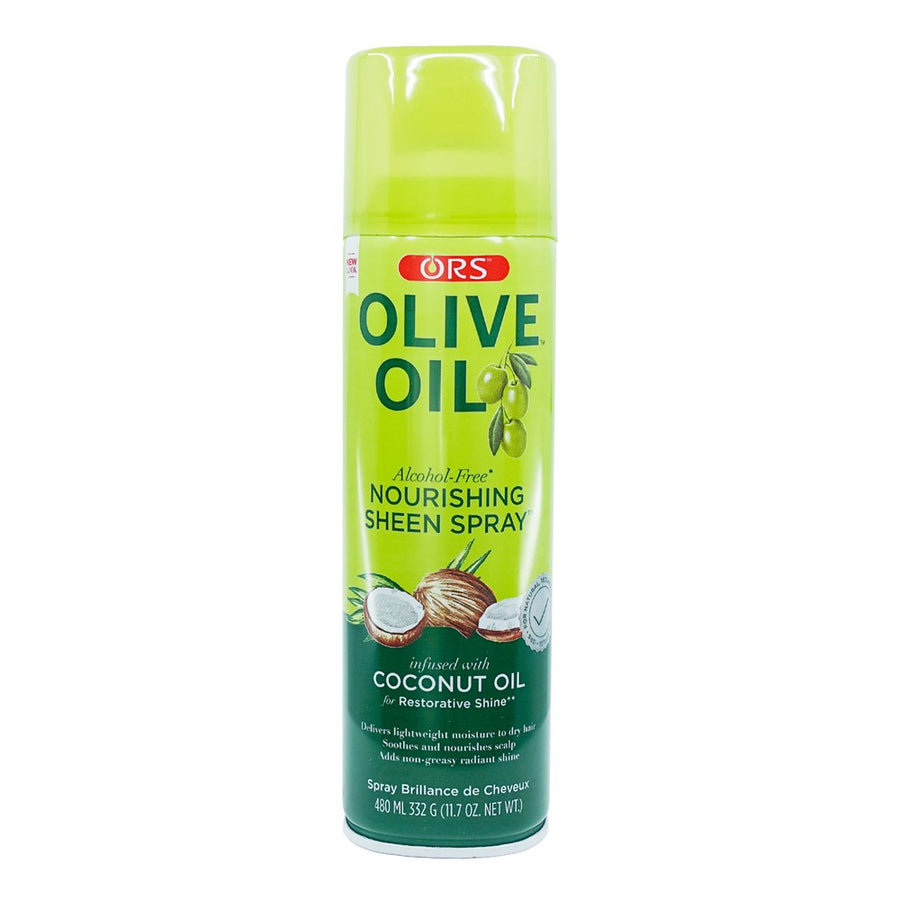 ORS Olive Oil Nourishing Sheen Spray Infused With Coconut Oil 480ml