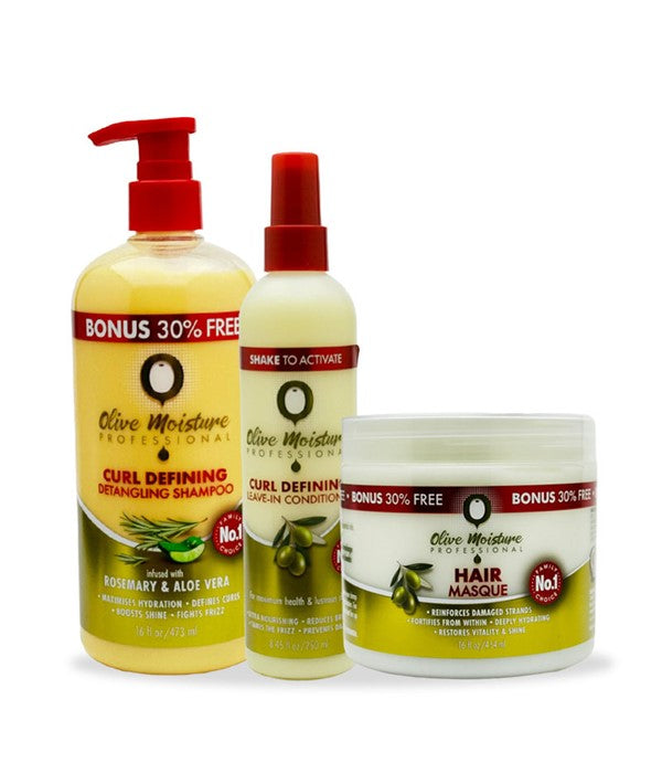 Olive Moisture  Curl Defining Bundle