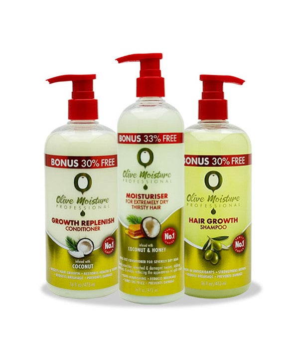 Olive Moisture  Daily Haircare Bundle