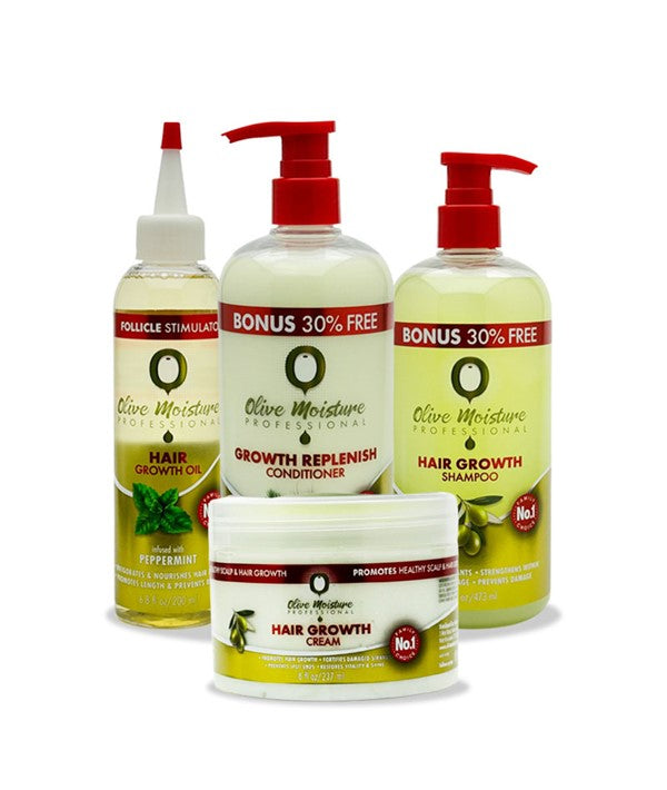 Olive Moisture  Hair Growth Regime Bundle