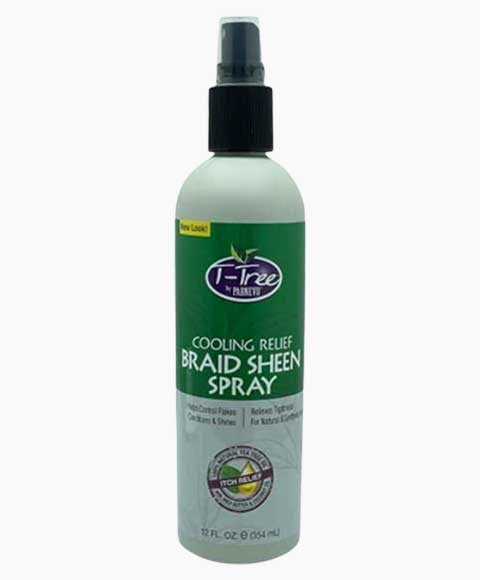 Parnevu T Tree Cooling Relief Braid Sheen Spray – Afro Hair Boutique