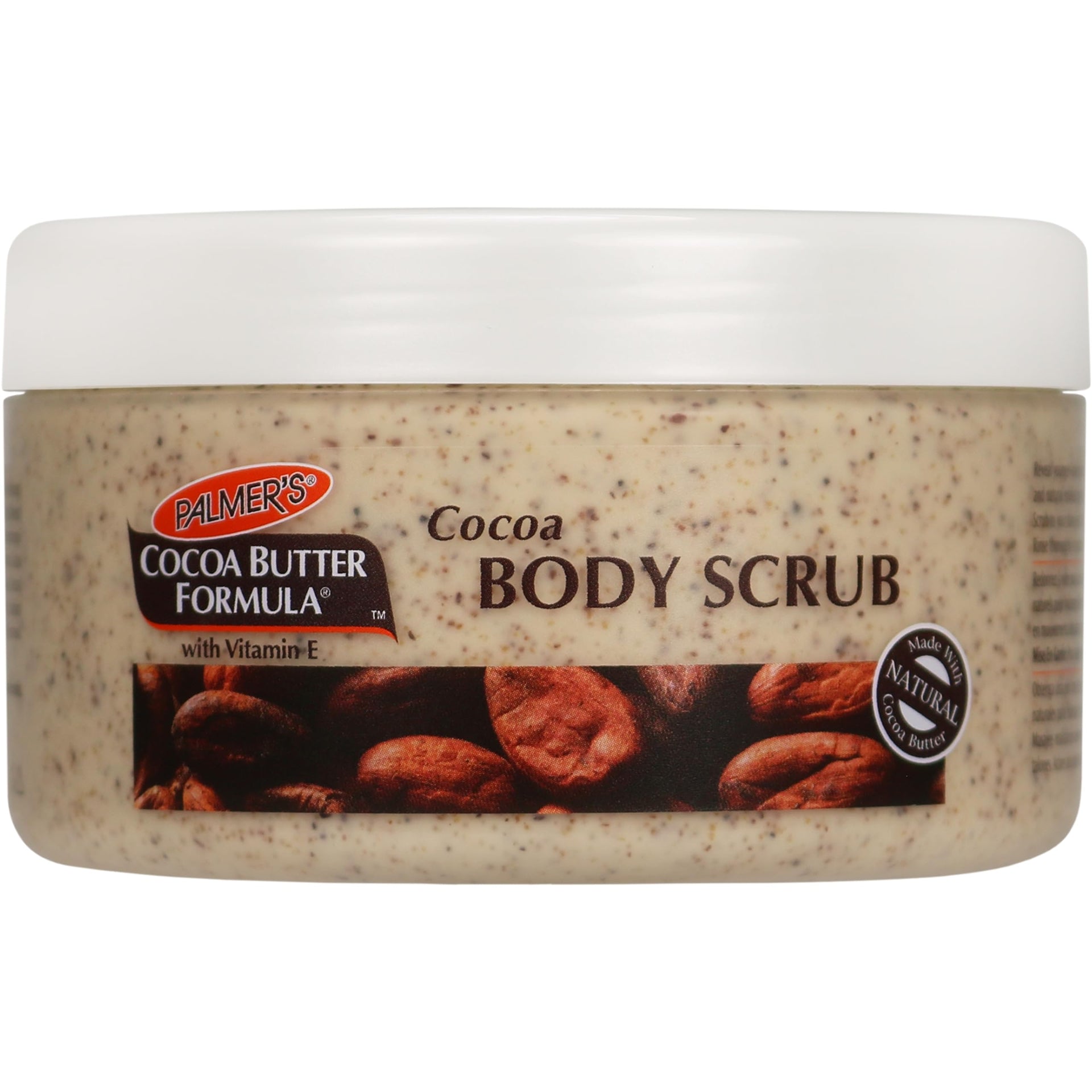 Palmers Cocoa Butter Formula Cocoa Body Scrub Smoother Skin Vitamin E 200g