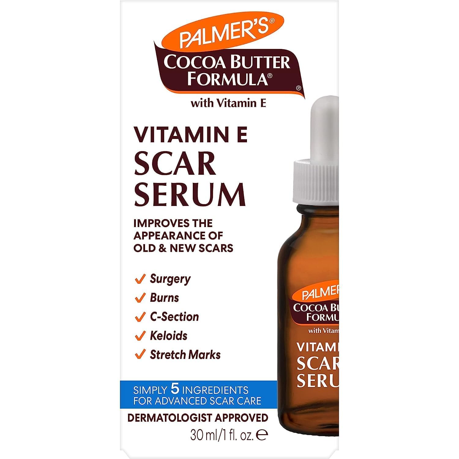 Palmers Cocoa Butter Formula Scar Serum with Vitamin E 30ml