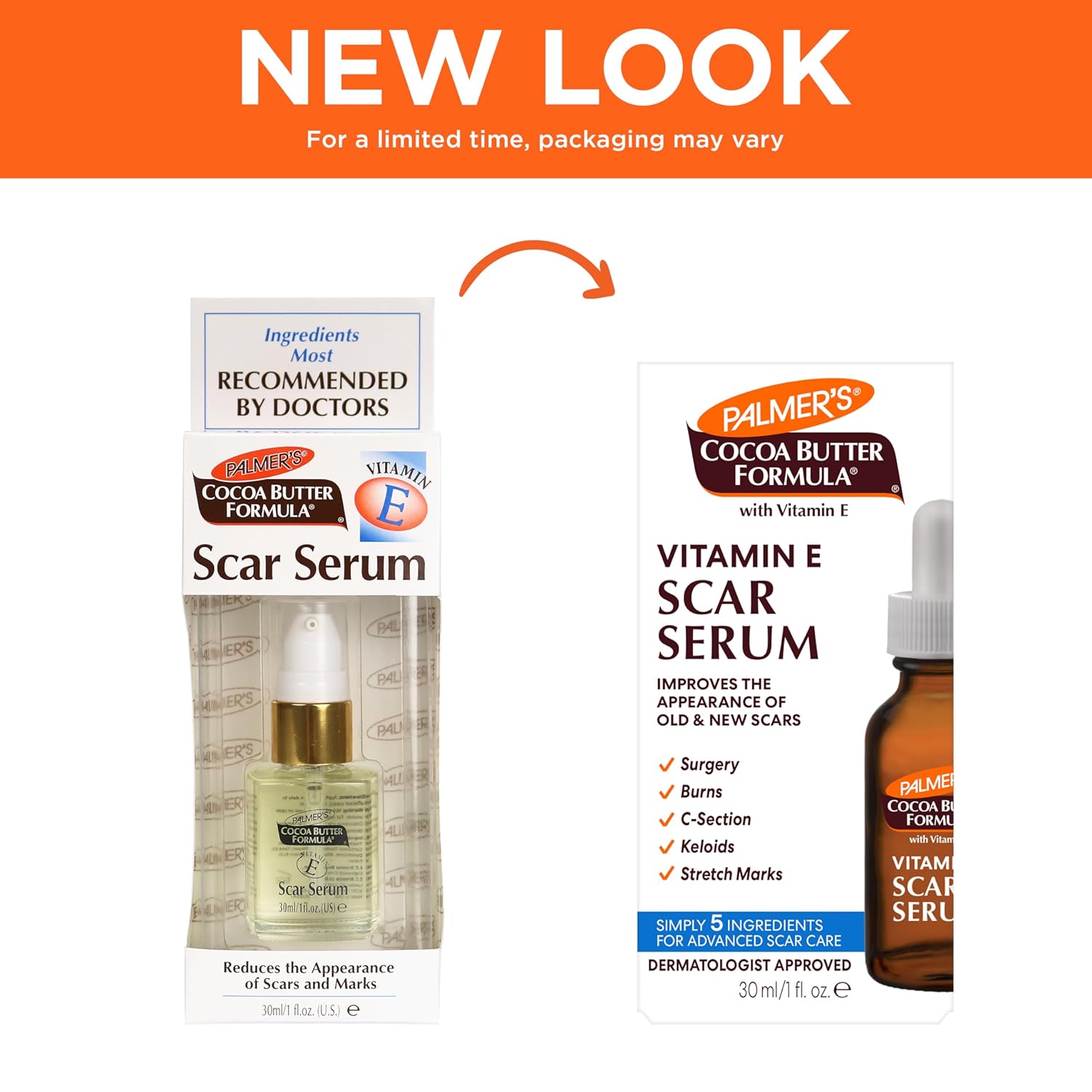 Palmers Cocoa Butter Formula Scar Serum with Vitamin E 30ml