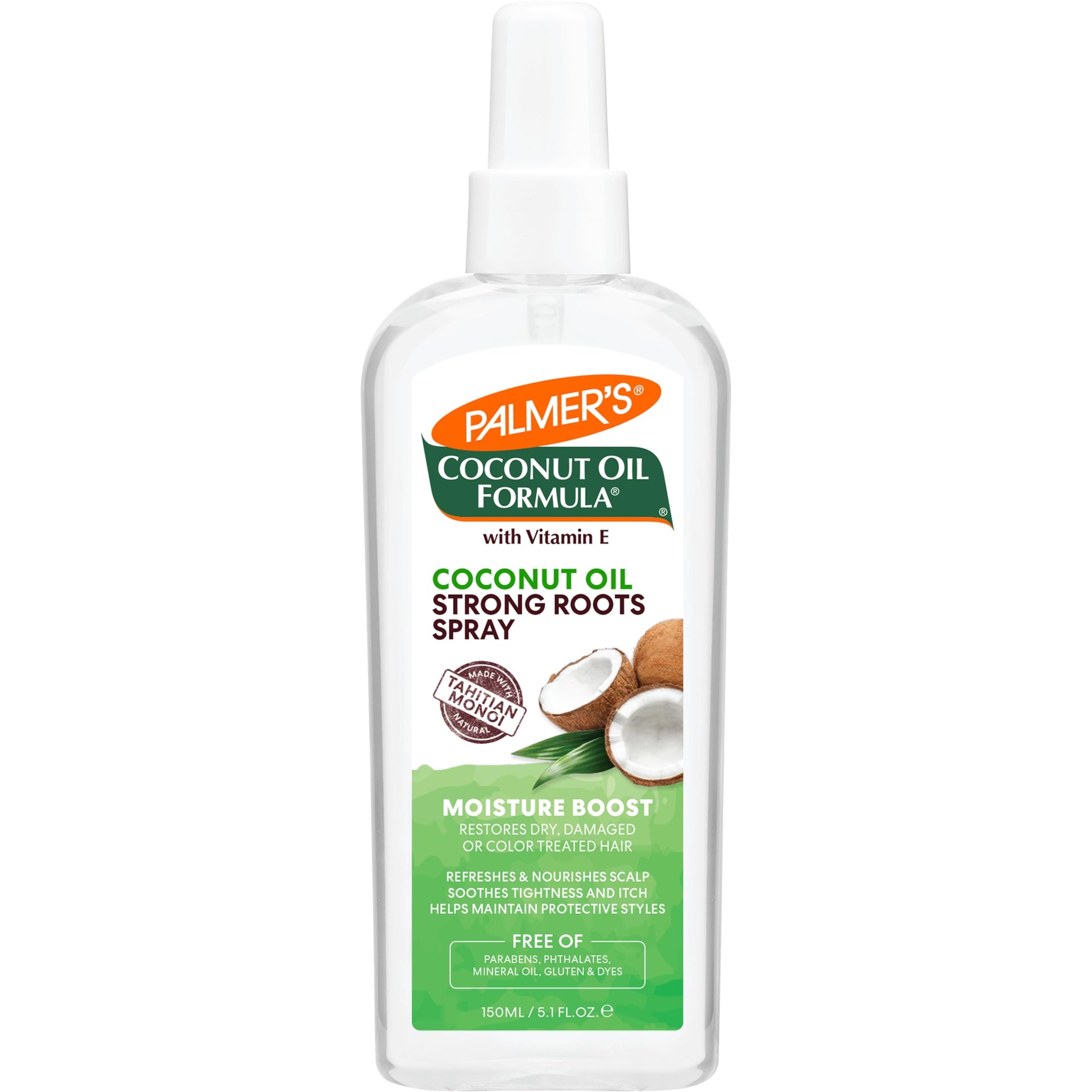 Palmers Coconut Oil Formula Strong Roots Spray - 150ml For Dry Damaged Hair