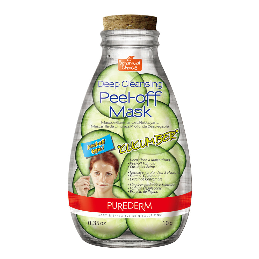 Purederm Deep Cleansing Peel Off Cucumber Mask