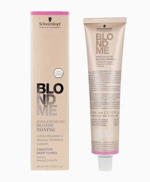 Schwarzkopf Blondme Bond Enforcing Blonde Toning Creative Deep Tones