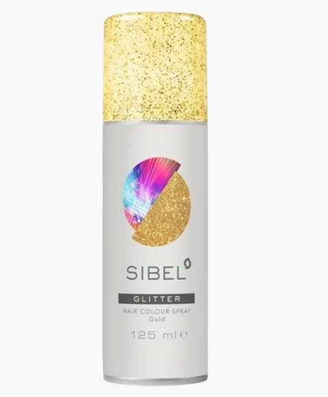 Sibel  Glitter Gold Colour Hair Spray