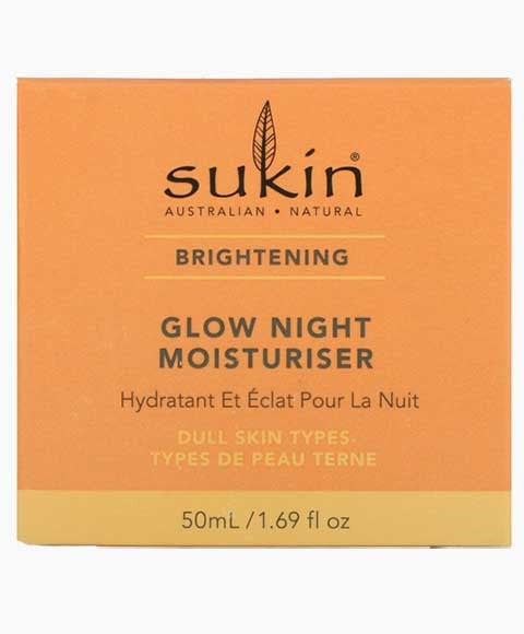 sukin  Brightening Glow Night Moisturiser