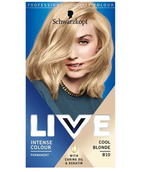 Schwarzkopf Live Intense Permanent Colour B10 Cool Blonde