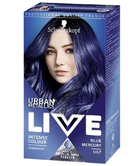 Schwarzkopf Live Color Intense Colour U67 Blue Mercury