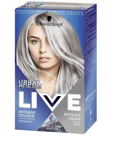 Schwarzkopf Live Urban Metalic Intense Permanent Colour 