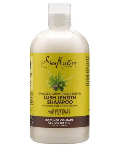 Shea Moisture Cannabis Sativa Seed Oil Lush Length Shampoo