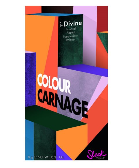 sleek make up Sleek I Divine Eyeshadow Palette Colour Carnage 1287