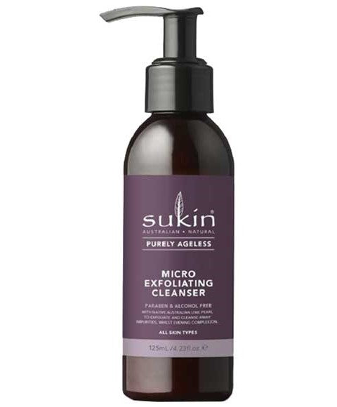 sukin  Purely Ageless Micro Exfoliating Cleanser