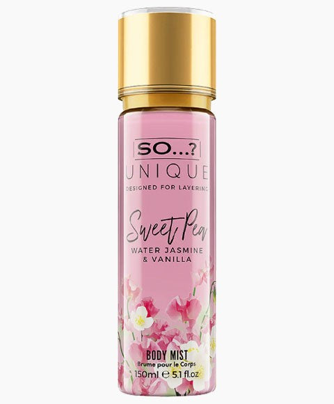 So Unique Sweet Pea Body Mist