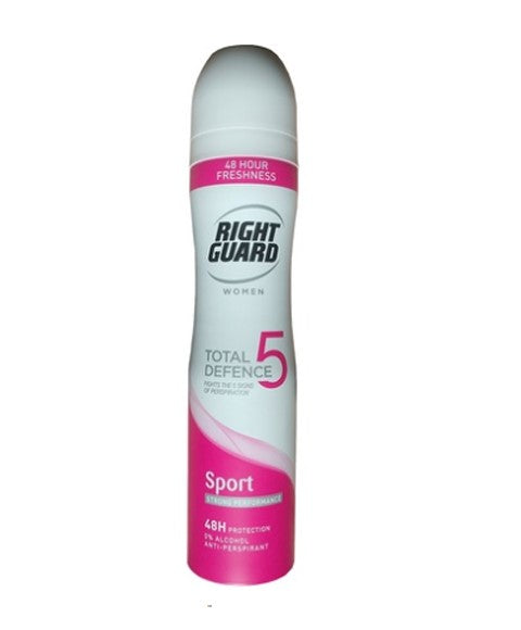 schwarzkopf Right Guard Women Total Defence 5 Sport Spray