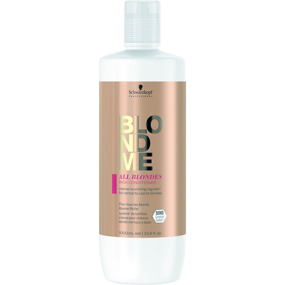 Schwarzkopf Blondme All Blondes Rich Conditioner - 1000ml