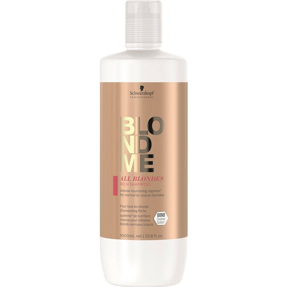 Schwarzkopf Blondme All Blondes Rich Shampoo 300ml / 1000ml