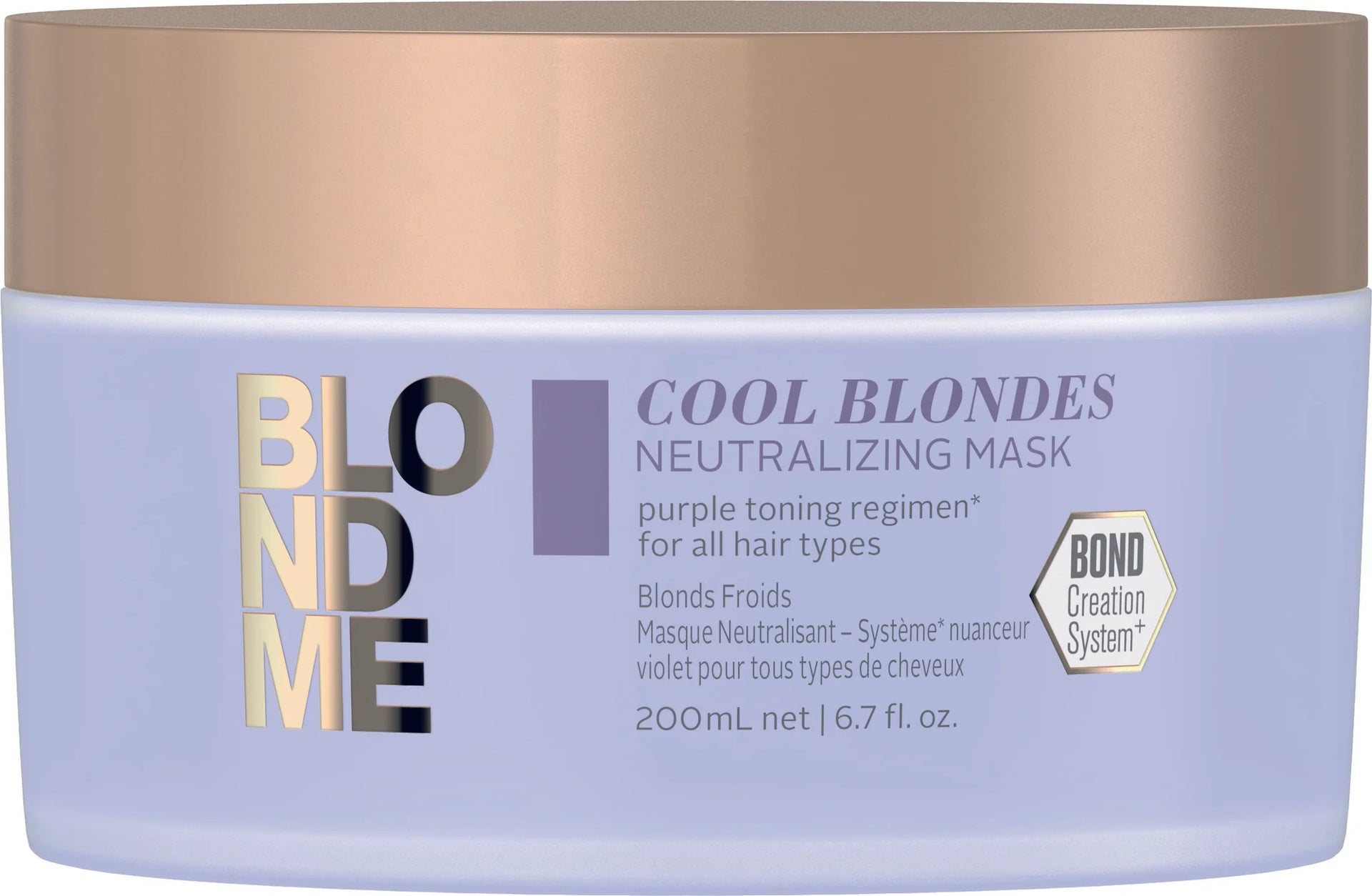 Schwarzkopf Blondme Cool Blondes Neutralizing Mask 30ml / 200ml