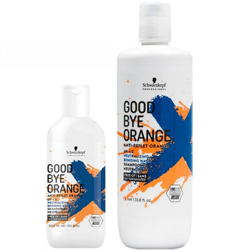 Schwarzkopf Goodbye Orange Neutralising Shampoo 300ml - 1000ml