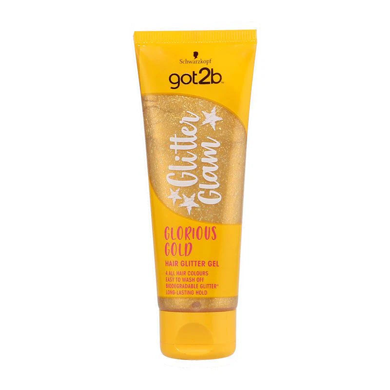 Schwarzkopf Got2b Glitter Glam Glorious Gold Glitter Hair Gel - 50ml