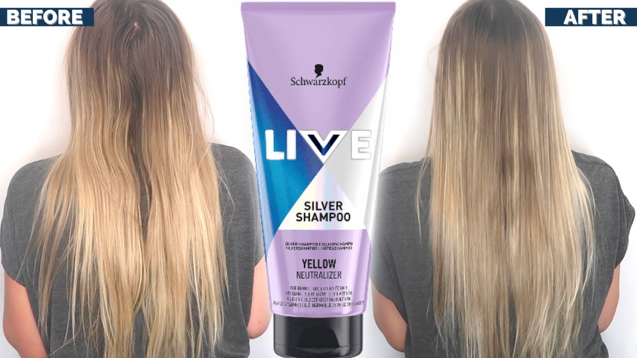 Schwarzkopf Live Anti-Yellow Silver Shampoo - 200ml