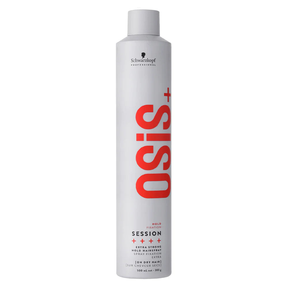 Schwarzkopf Osis Plus Hold Fixation Session Extra Strong Hold Hairspray - 500ml