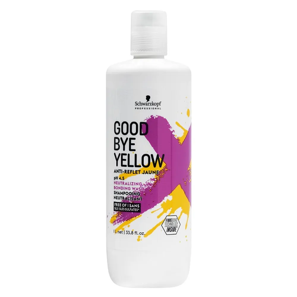 Schwarzkopf Professional Good Bye Yellow Neutralizing Wash Shampoo 300ml/1000ml