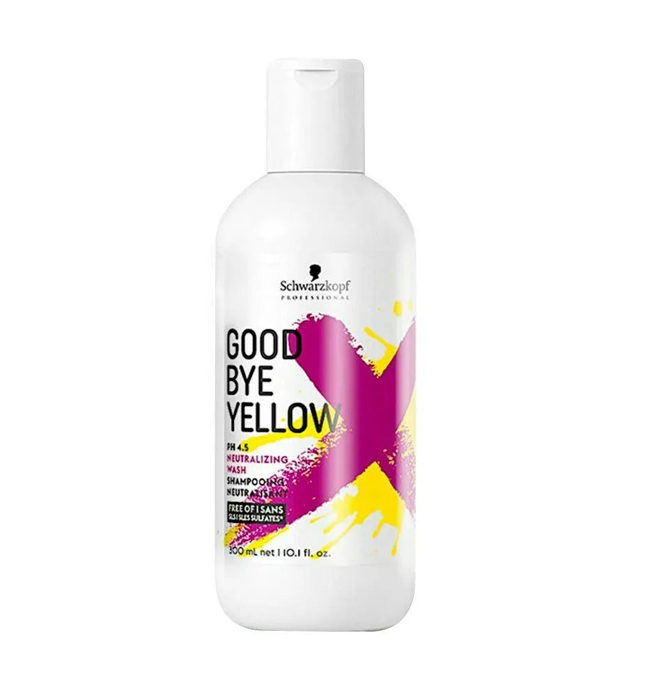 Schwarzkopf Professional Good Bye Yellow Neutralizing Wash Shampoo 300ml/1000ml