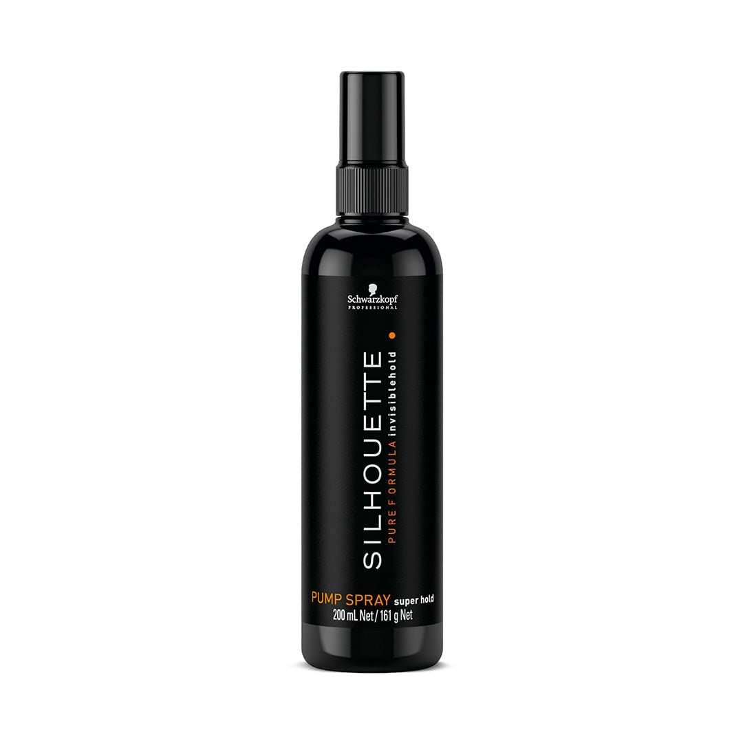 Schwarzkopf Silhouette Pump Spray Super Hold Pump Hairspray - 200ml pump