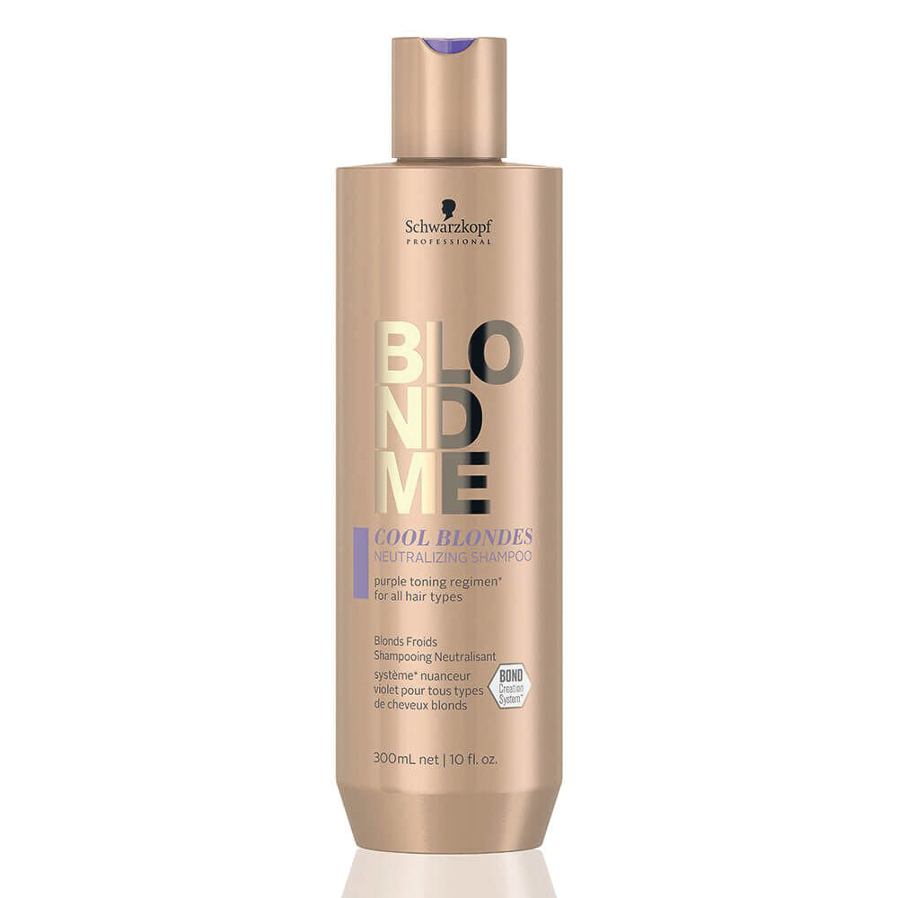 Schwarzkopf Blondme Cool Blondes Neutralizing Shampoo 300ml - 1000ml