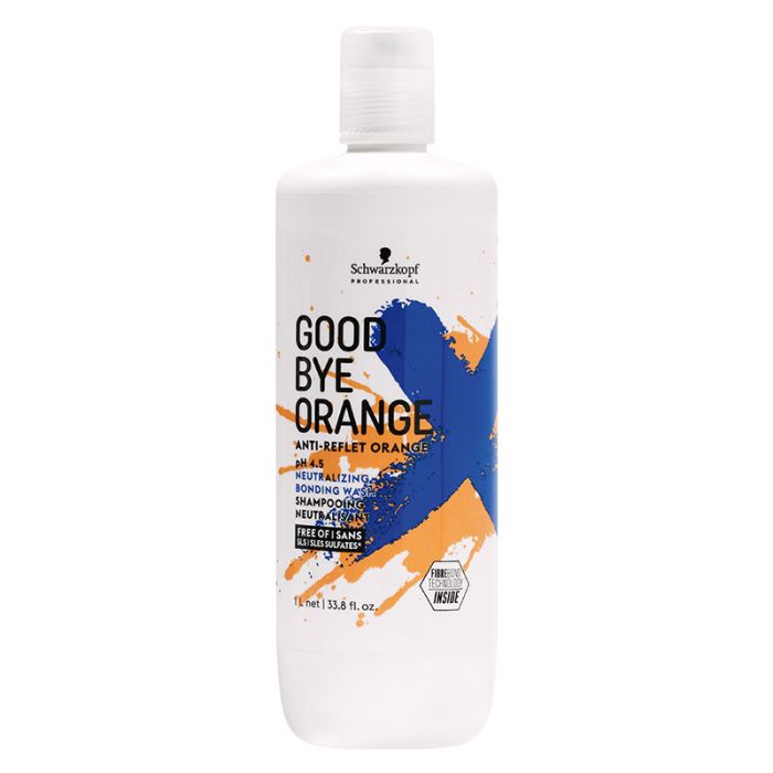 Schwarzkopf Goodbye Orange Neutralising Shampoo 300ml - 1000ml