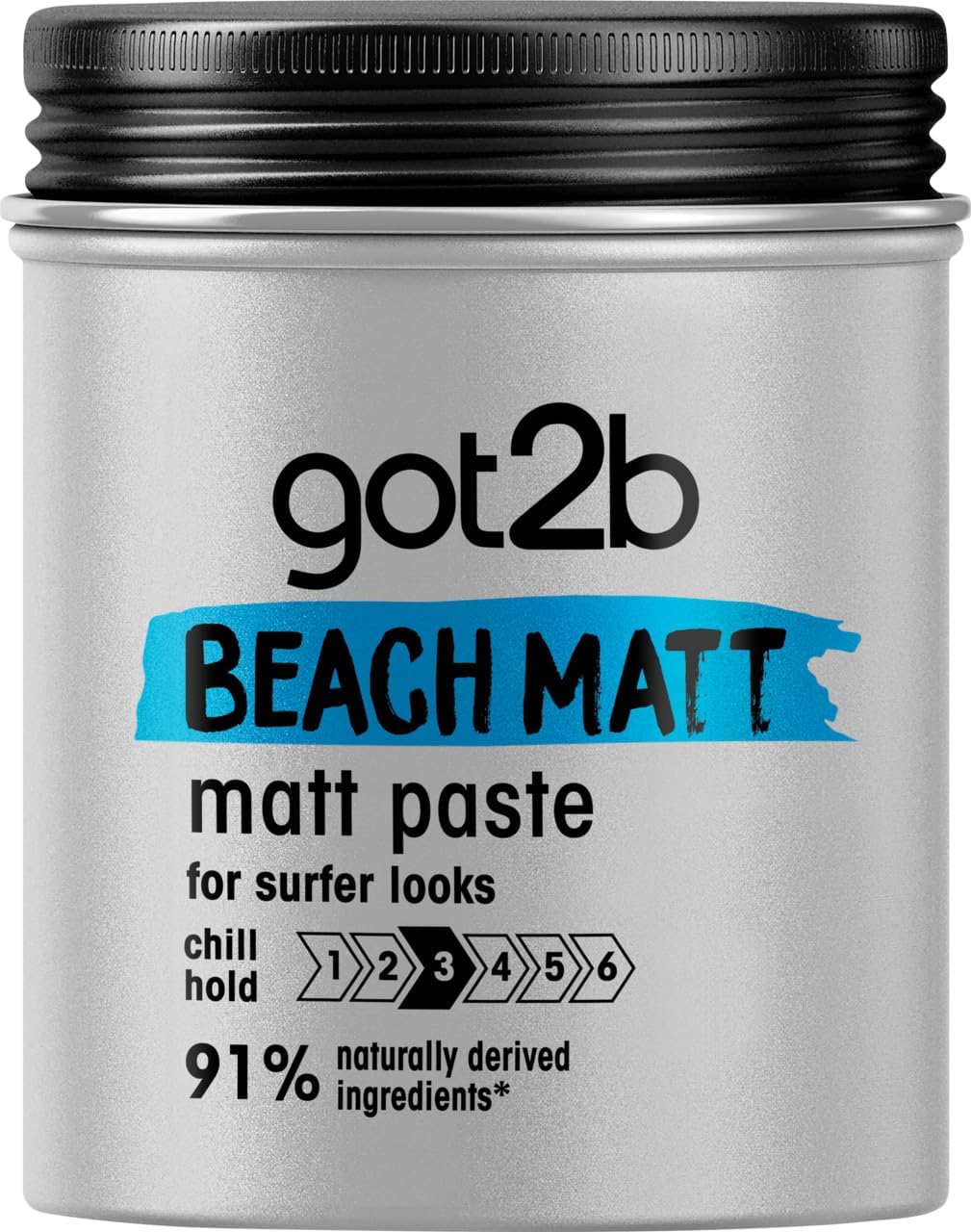 Schwarzkopf Got2b Beach Matt Paste 3 Medium Hold 100ml