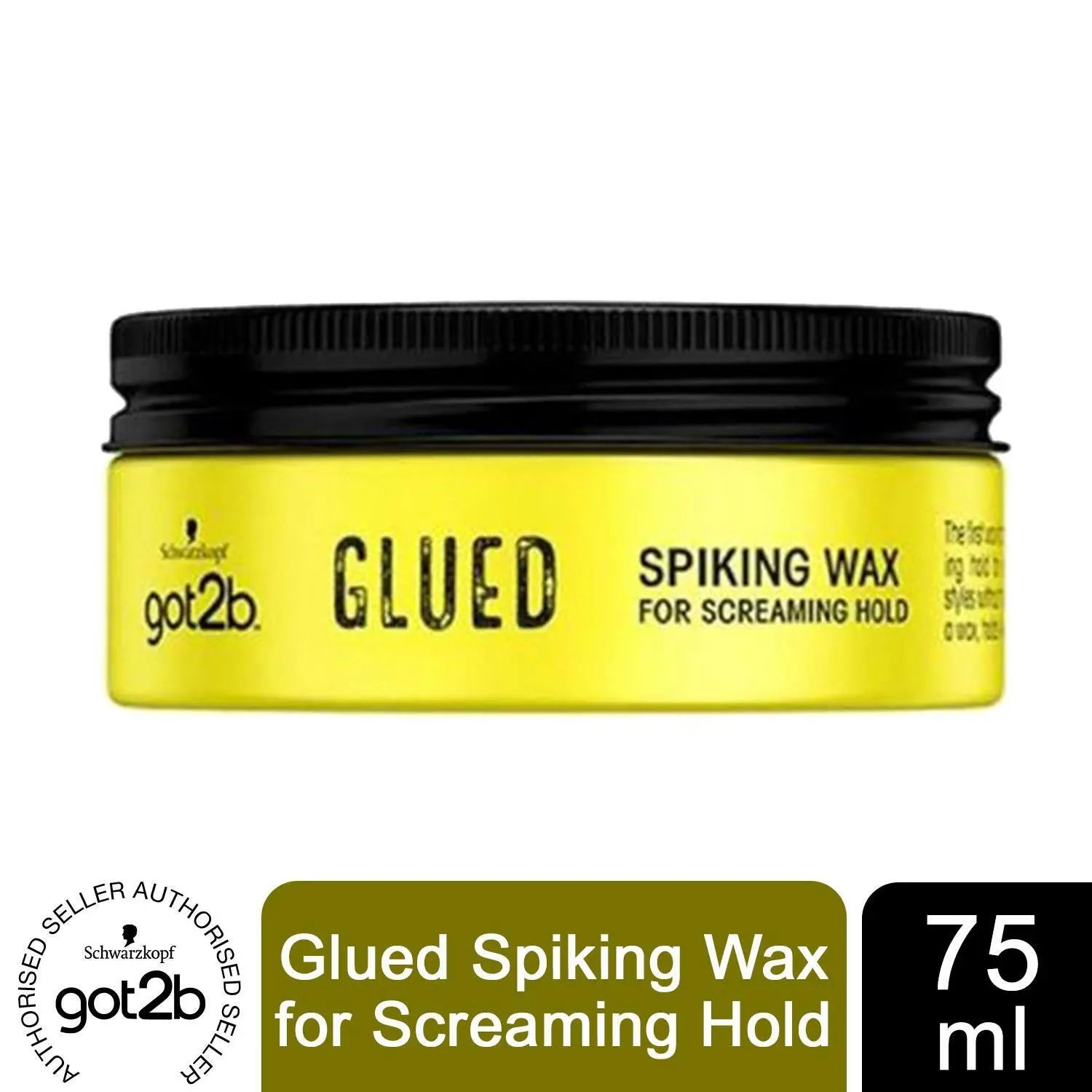 Schwarzkopf got2b Glued Spiking Wax, 75ml (Pack of 1)